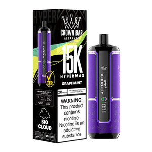 Al Fakher Crown Bar Hypermax 15000 Puffs – Vape jetable