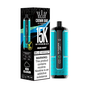 Al Fakher Crown Bar Hypermax 15000 Puffs – Vape jetable
