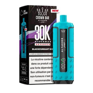 Al Fakher Crown Bar 30K Blackcurrant Ice | shisha.ma