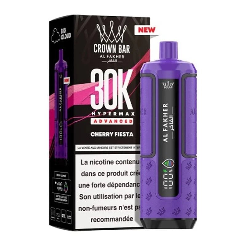 Al Fakher Crown Bar 30K Cherry Fiesta | shisha.ma