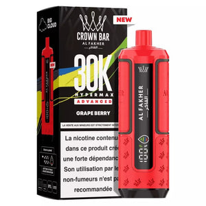 Al Fakher Crown Bar 30K Grape Berry | shisha.ma