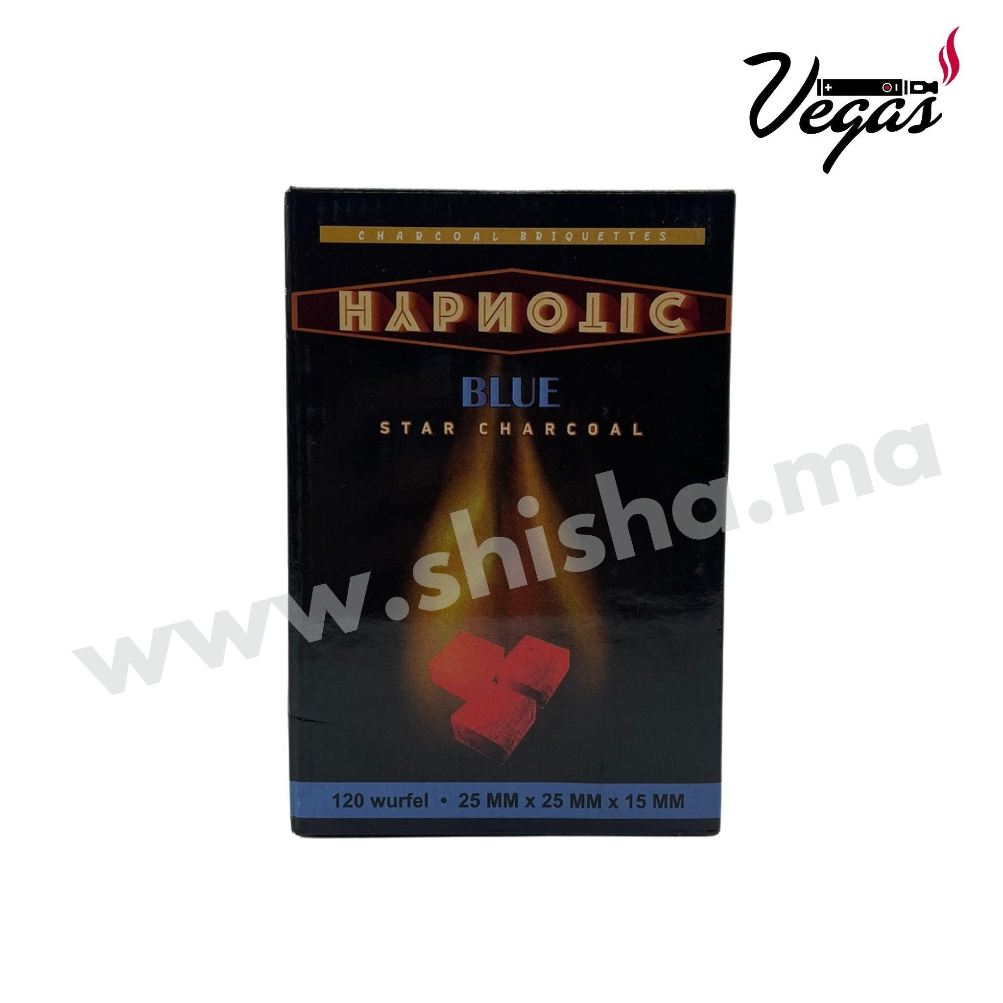 Charbon HYPNOTIC BLUE 1Kg 120 pièces - shisha.ma