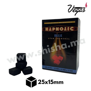 Charbon HYPNOTIC BLUE 1Kg 120 pièces - shisha.ma