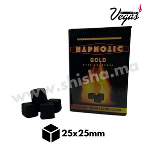Charbon HYPNOTIC GOLD 1Kg 72 pièces - shisha.ma