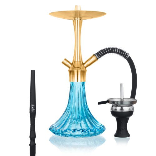 Chicha Aladin MVP A36 Blue Ciel - Gold - shisha.ma
