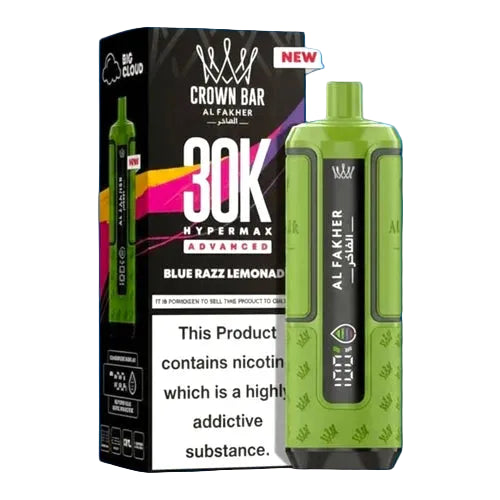 Al Fakher Crown Bar 30K Blue Razz Lemonade