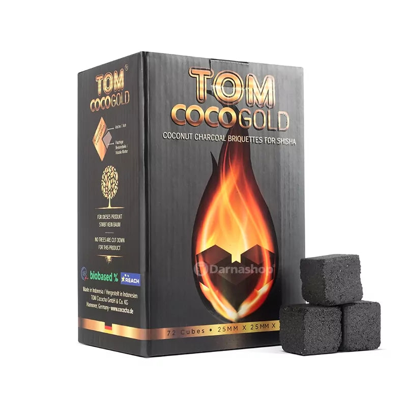 Tom Coco Gold 1kg 72 pièces - shisha.ma