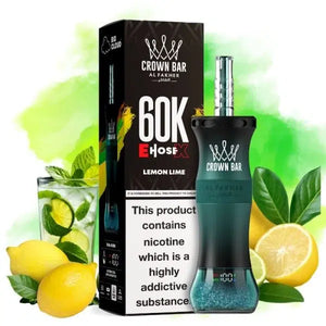 Crown Bar Al Fakher E-Hose 60000 Lemon Lime