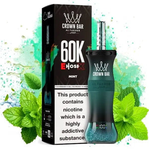 Crown Bar Al Fakher E-Hose X 60000 Mint Maroc