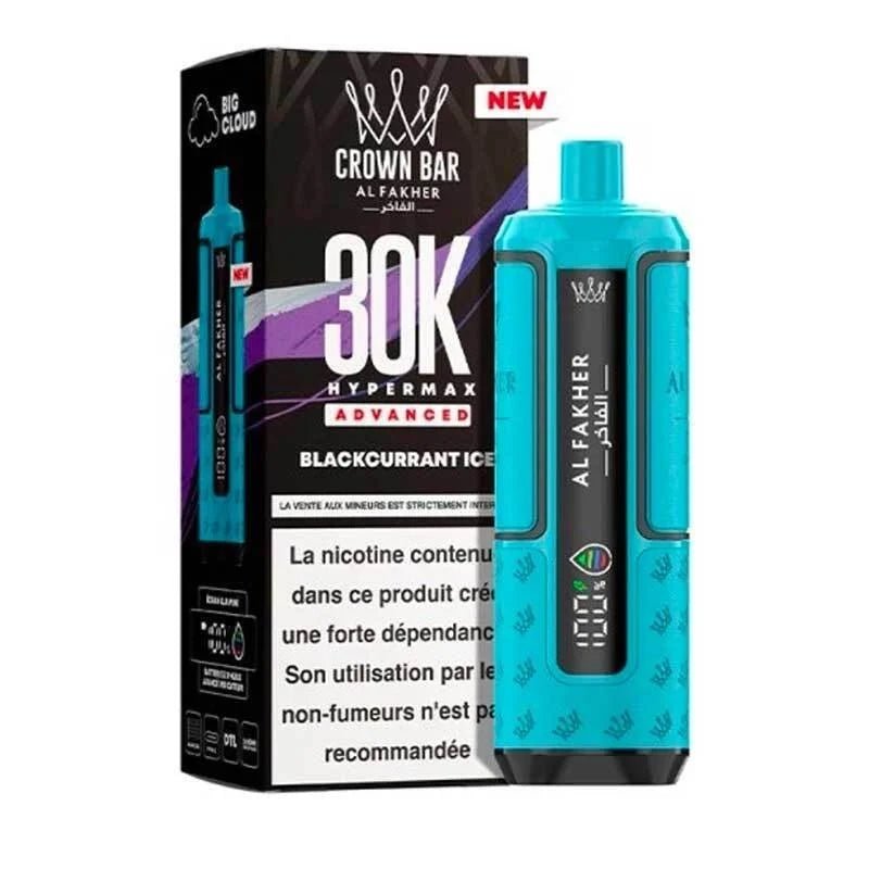Al Fakher Crown Bar 30K Blackcurrant Ice | shisha.ma