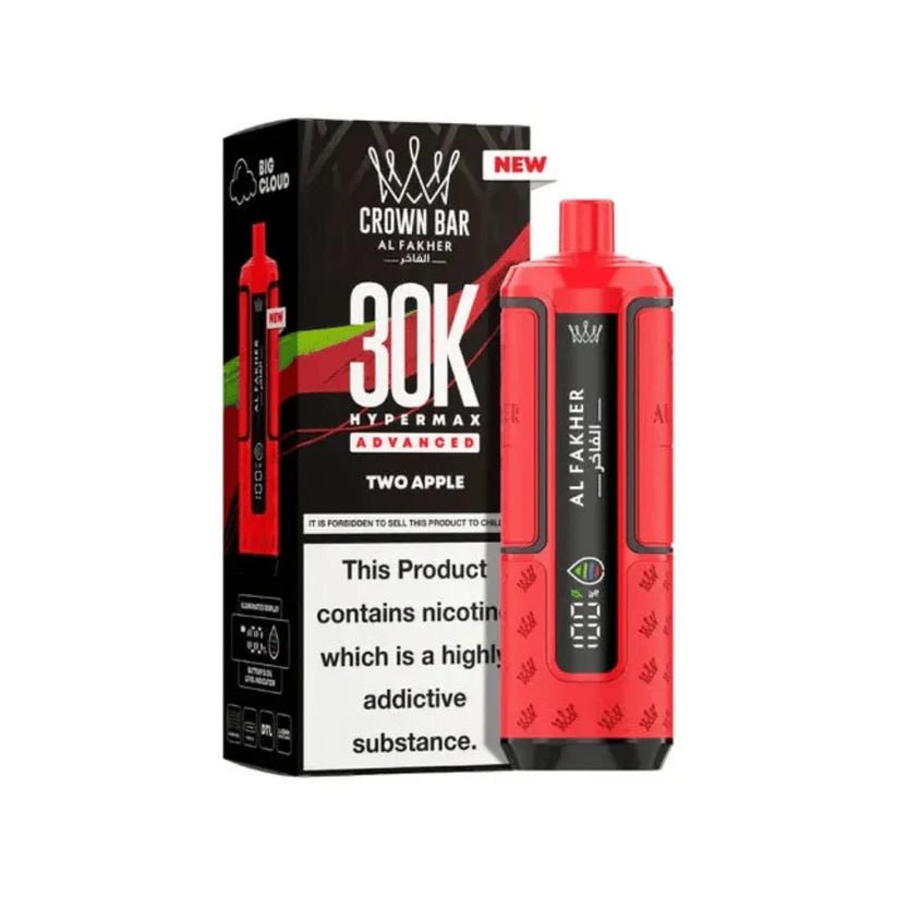 Al Fakher Crown Bar 30K Two Apple | shisha.ma