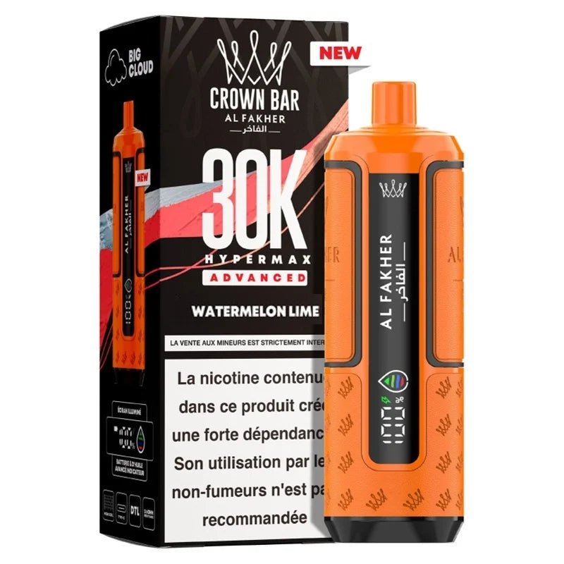 Al Fakher Crown Bar 30K Watermelon Lime | shisha.ma