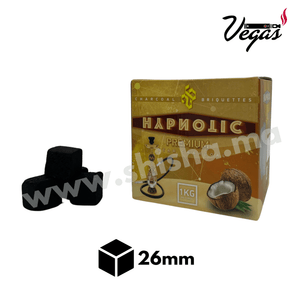Charbon HYPNOTIC PREMUIM COCO 1Kg 64 pièces - shisha.ma