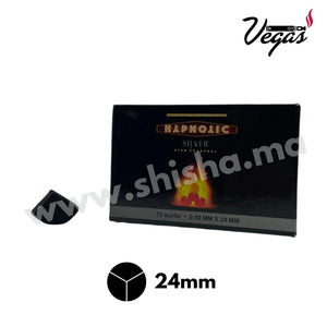 Charbon HYPNOTIC SILVER 1Kg 72 pièces - shisha.ma
