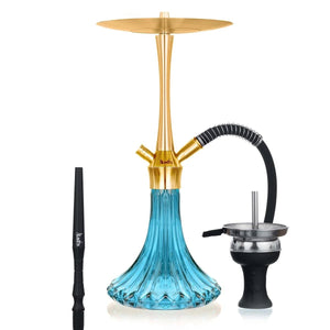 CHICHA Aladin MVP A46 Bleu Ciel - Gold - shisha.ma