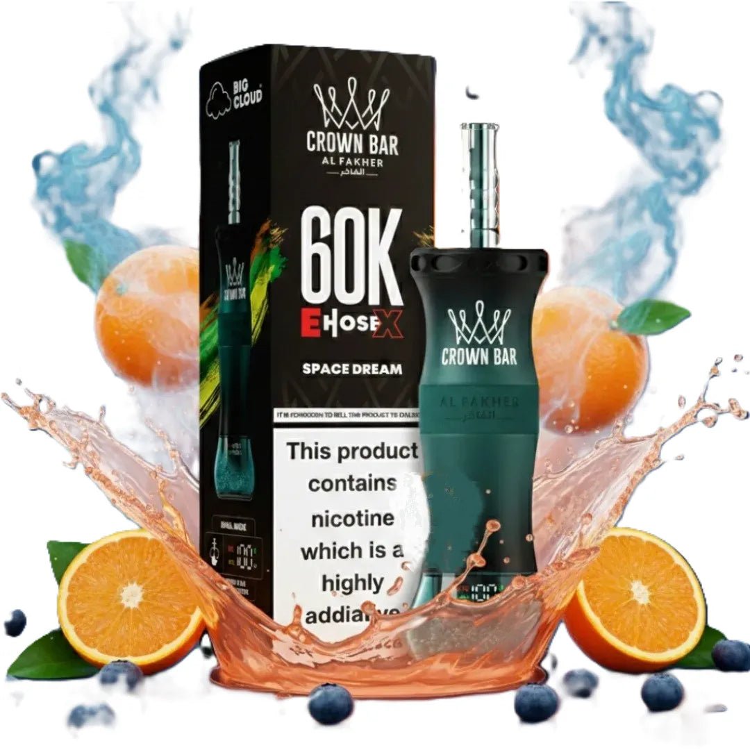 Crown Bar Al Fakher E - Hose X 60000 Space Dream - shisha.ma