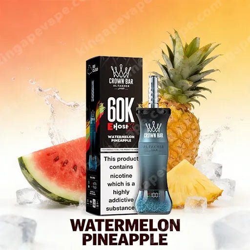 Crown Bar Al Fakher E - Hose X 60000 Watermelon Pineapple - shisha.ma