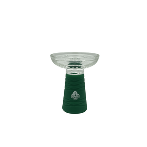 Foyer en Verre Premium avec Revêtement Silicone Maroc - shisha.ma