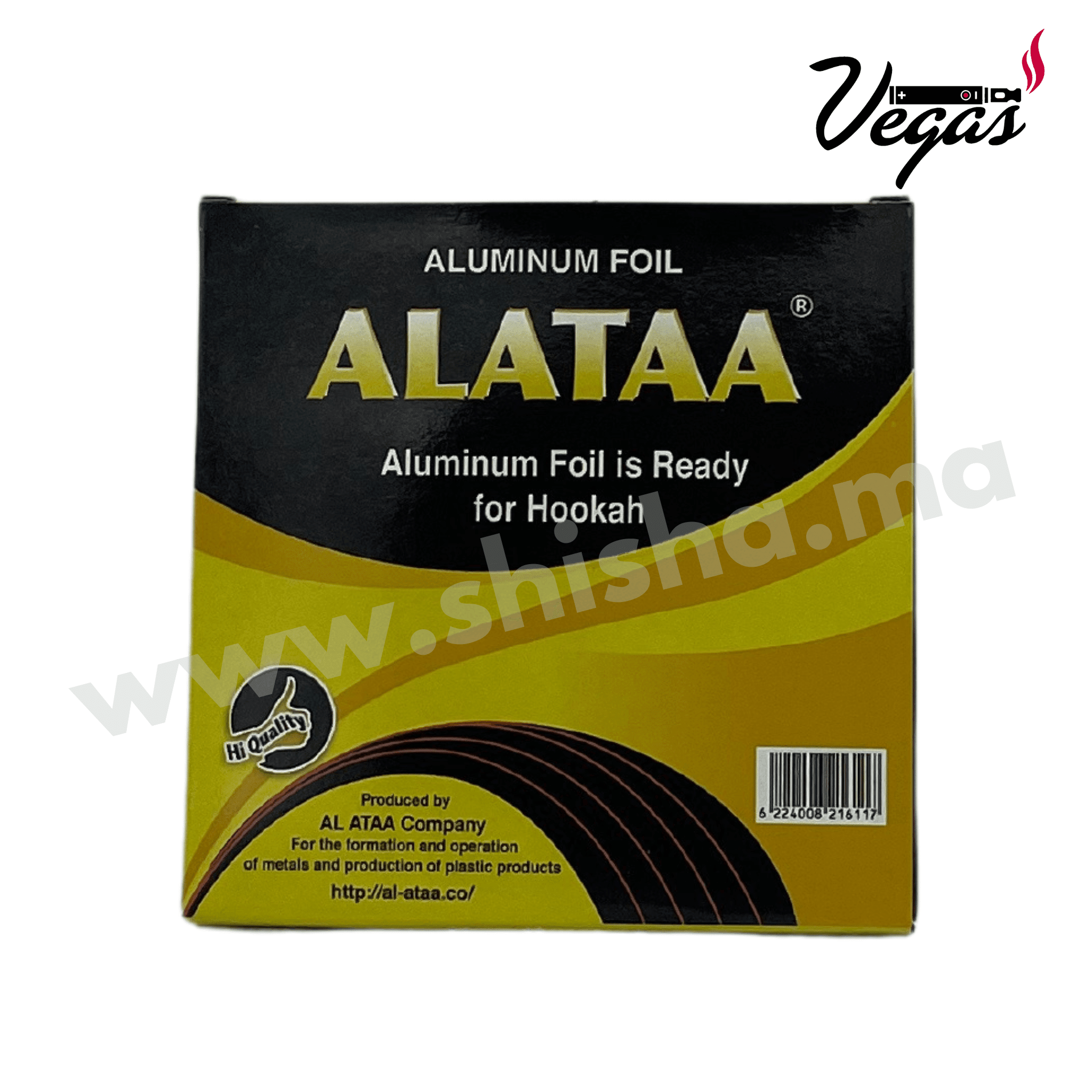 Papier Aluminium Perforé - shisha.ma