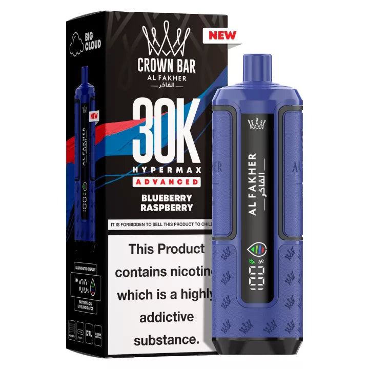 Al Fakher Crown Bar 30K Blueberry Raspberry