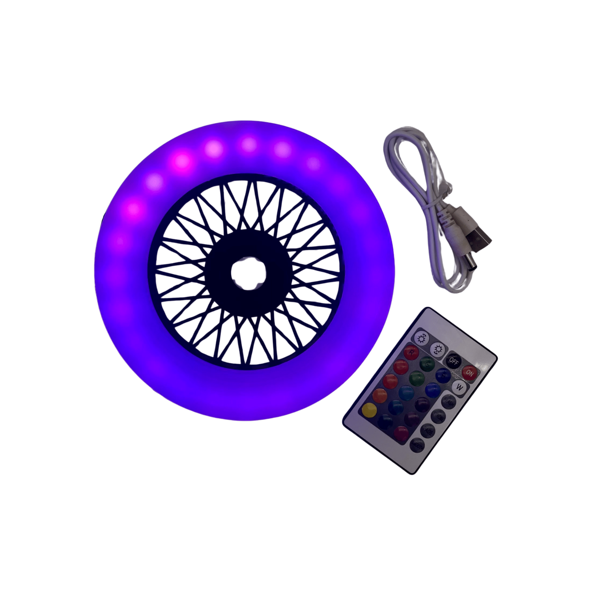 Ring Lamp LED Multicolore pour Chicha Maroc - shisha.ma